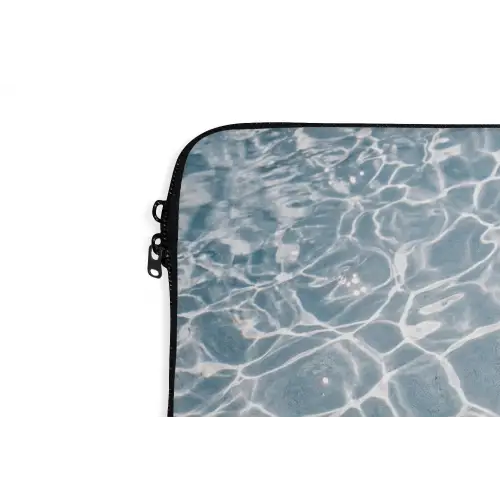 Water - Reflectie - Zonlicht laptophoes neopreen klein -detail