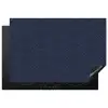 Hexagon - Patroon - Blauw Inductie beschermer vinyl 3mm klein 276 -3d