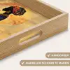 Vrouw - Silhouet - Patronen - Sierlijk Dienblad Rechthoek middel -USP_HandgreepNL