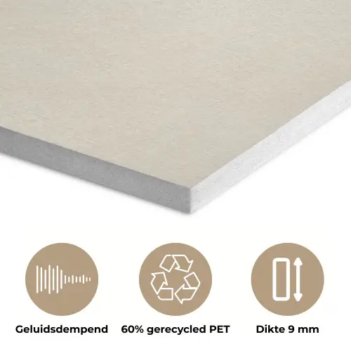 Penseelstreek - Zwart - Minimalistisch PET vilt klein -closeup_NL