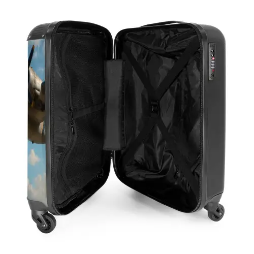 Bombardiro Crocodilo NBS - Handbagage koffer - Kinderen Unisex middel -binnenkant