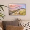 Strand - Zee - Duin - Zonsondergang canvas 2cm klein -sfeer1