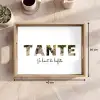 Tante - Lettercollage Dienblad Rechthoek middel -USP_Formaat