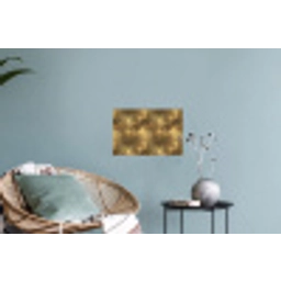 Antiek - Metaallook - Goud Muursticker klein 286 -plant