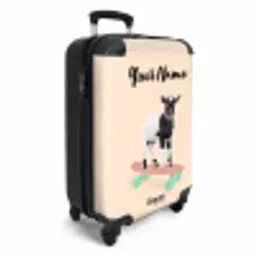 Boardende bok NBS - Handbagage koffer - Kinderen Unisex middel -productfoto_3d