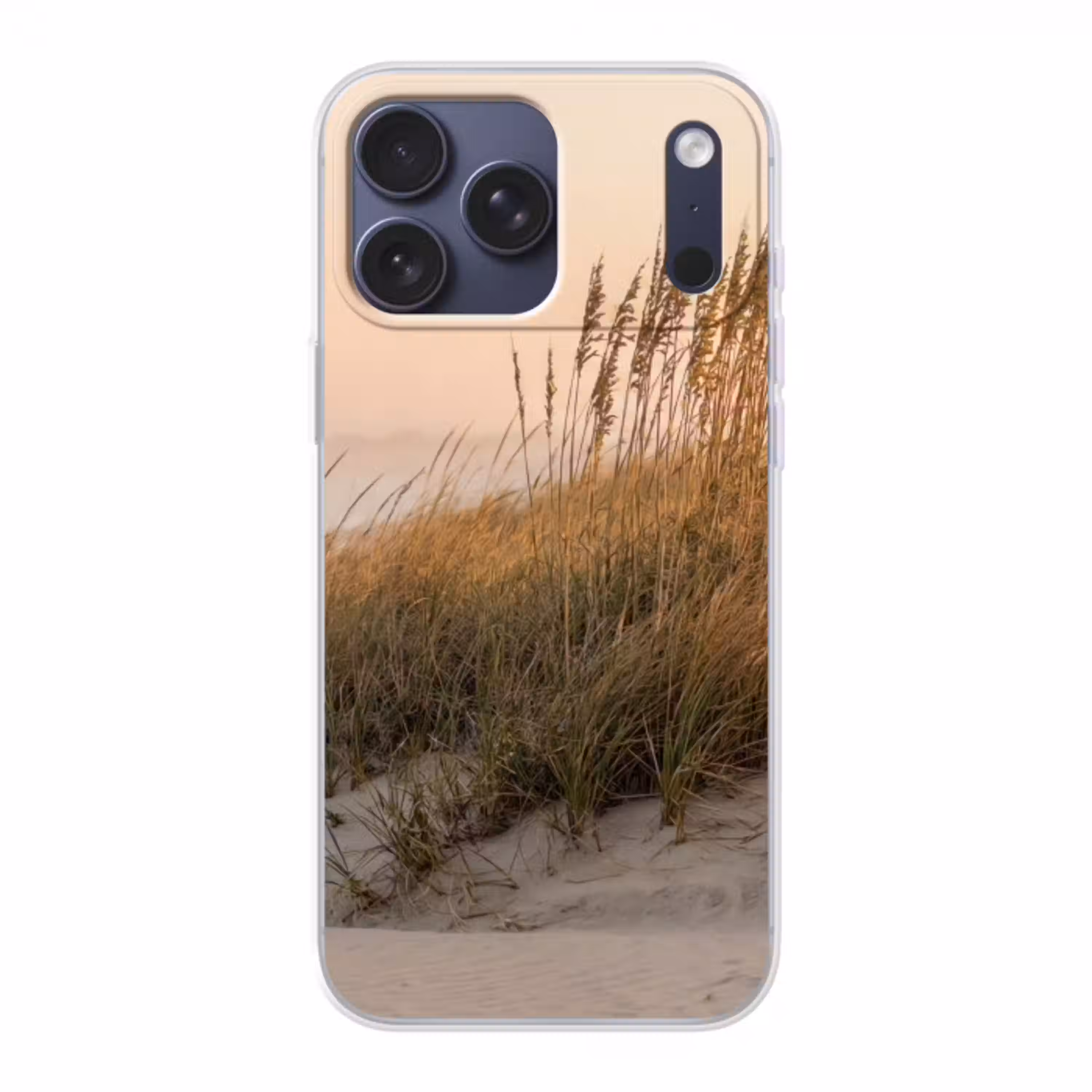 Duinlandschap - Zonsondergang - Strand Telefoonhoesje iPhone 17 Pro Max klein -3d