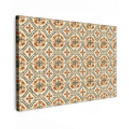 Elegant - Antiek - Kleurrijk Tuinposter op houten frame 2 cm dik klein 845 -3d