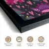 Dinosaurus - Kind - Patronen - Roze - Meisjes fotolijst zwart zonder passe partout klein -sfeer2