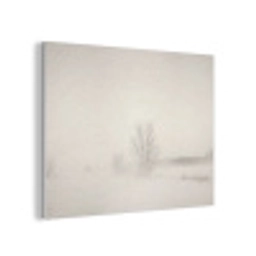Boom - Mist - Sneeuw - Winter - Minimalistisch PET vilt klein -3d