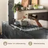 Champagne - Bed - Bubbels keuken achterwand 2 middel -usp_NL