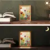 Kunst - Bloemen - Lente - Natuur Light Box met kabel (Tafellamp) klein -sfeer3