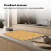 Zee - Dieren - Geel - Algen Inductie beschermer vinyl 3mm klein 276 -sfeer1