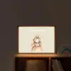 Prinses - Kroon - Bloem - Stippen Light Box met batterij (Wandlamp kind) middel -sfeer1_kind