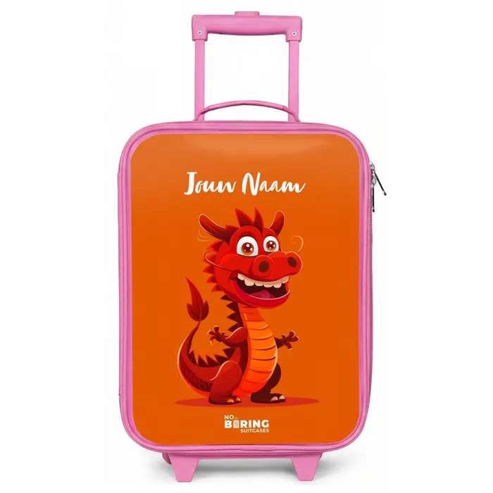 Horacio hotshot Kinderkoffer - Roze klein -zz3dotto