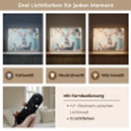 Konijn - Eieren - Mand Light Box met batterij (Wandlamp) middel -USP_lichtkleurDE