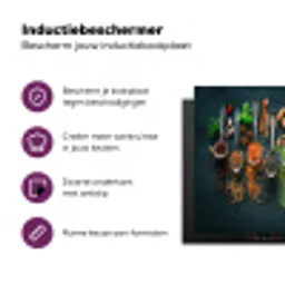 Kruiden - Lepels - Kleurrijk Inductie beschermer vinyl 3mm klein -zzzzzzz-cc-usp