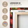 Aardbei - Fruit - Rood KitchenYeah - Keuken - Canvas klein -ycloseup
