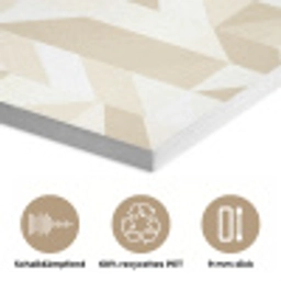 Modern - Abstract - Beige PET vilt klein 837 -closeup_DE