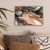 Marmerlook - Goud - Zwart - Glitter - Chic canvas 2cm klein -sfeer1