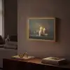 Kaarsen - Stilleven - Rustiek - Boeken Light Box met batterij (Wandlamp) middel -sfeer1