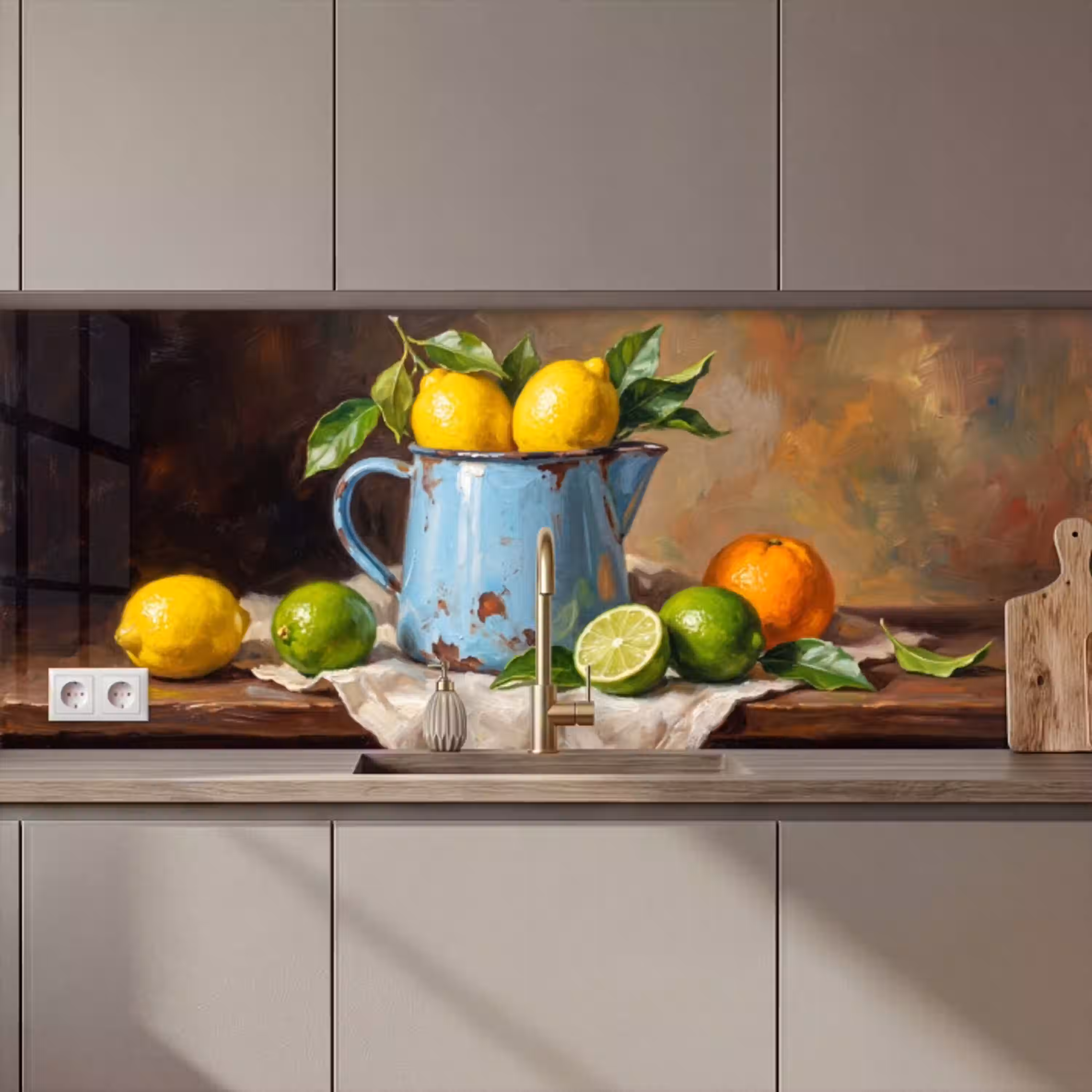 Eten - Stilleven - Klassiek keuken achterwand 2 middel zz_3dshopping