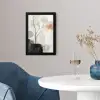 Wabi sabi - Beige - Plant fotolijst zwart zonder passe partout klein -sfeer4