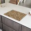 Graniet  - Beige - Patroon Inductie beschermer vinyl 3mm klein 276 -sfeer8
