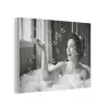 Bad - Bubbels - Zwart - Wit PET vilt klein -3d