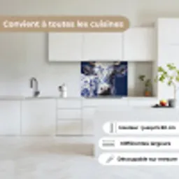 Koe - Delfts - Blauw - Artistiek keuken achterwand 2 middel -sfeer4_FR