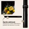 Citroen - Fruit - Geel - Zwart Inductie beschermer vinyl 3mm middel -zzzzzzz-induclip_ES