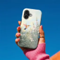 Kolibrie - Illustratie - Kleurrijk Toughcase MagSafe Apple iPhone 17 klein -Sfeer1V