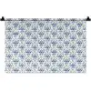 Frans - Citroen - Royaal - Blauw - Geel Wandkleed katoen klein 269 -zz3d