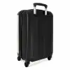 Hond in de kleuren bruin en beige NBS - Handbagage koffer - Kinderen Unisex middel -achterkant