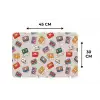 Muziek - Cassette - Patroon Placemat vinyl groot 368 -specs