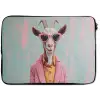 Zonnebril - Roze - Geit - Horen laptophoes neopreen klein -zkaufland3dotto