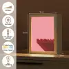 Dream - 3D - Rood - Roze Light Box met kabel (Tafellamp) klein -USP_NL