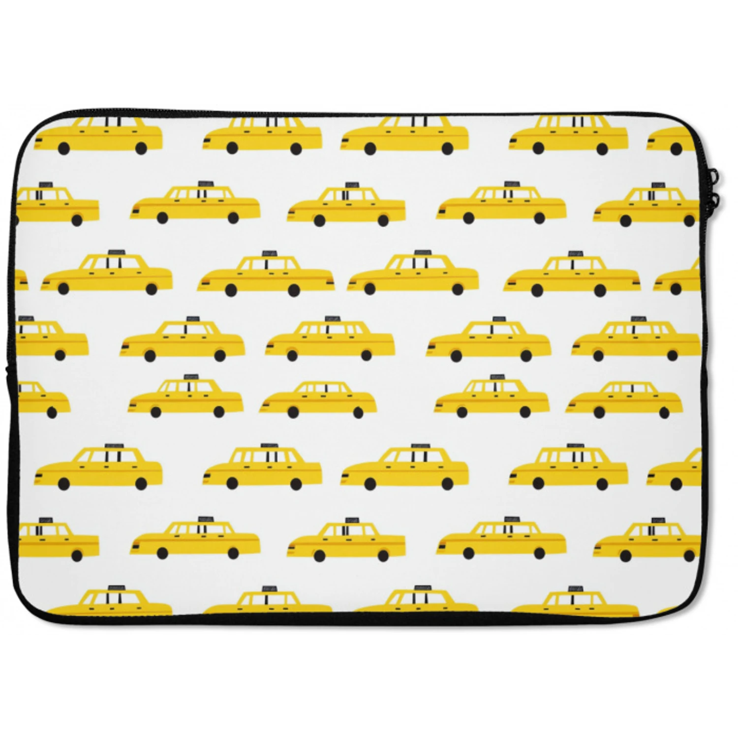 Taxi - Iconisch - Geel laptophoes neopreen klein 279 -zkaufland3dotto