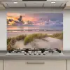 Zonsondergang - Duin - Strand - Planten - Zee keuken achterwand spatscherm klein -3d_website