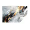 Kunst - Goud - Luxe - Abstract - Modern Muursticker klein -3d