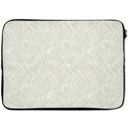 Abstract - Ruiten - Beige laptophoes neopreen klein 279 -zkaufland3dotto