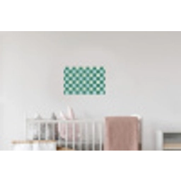 Schaak - Klassiek - Groen Muursticker klein 286 -kinderkamer