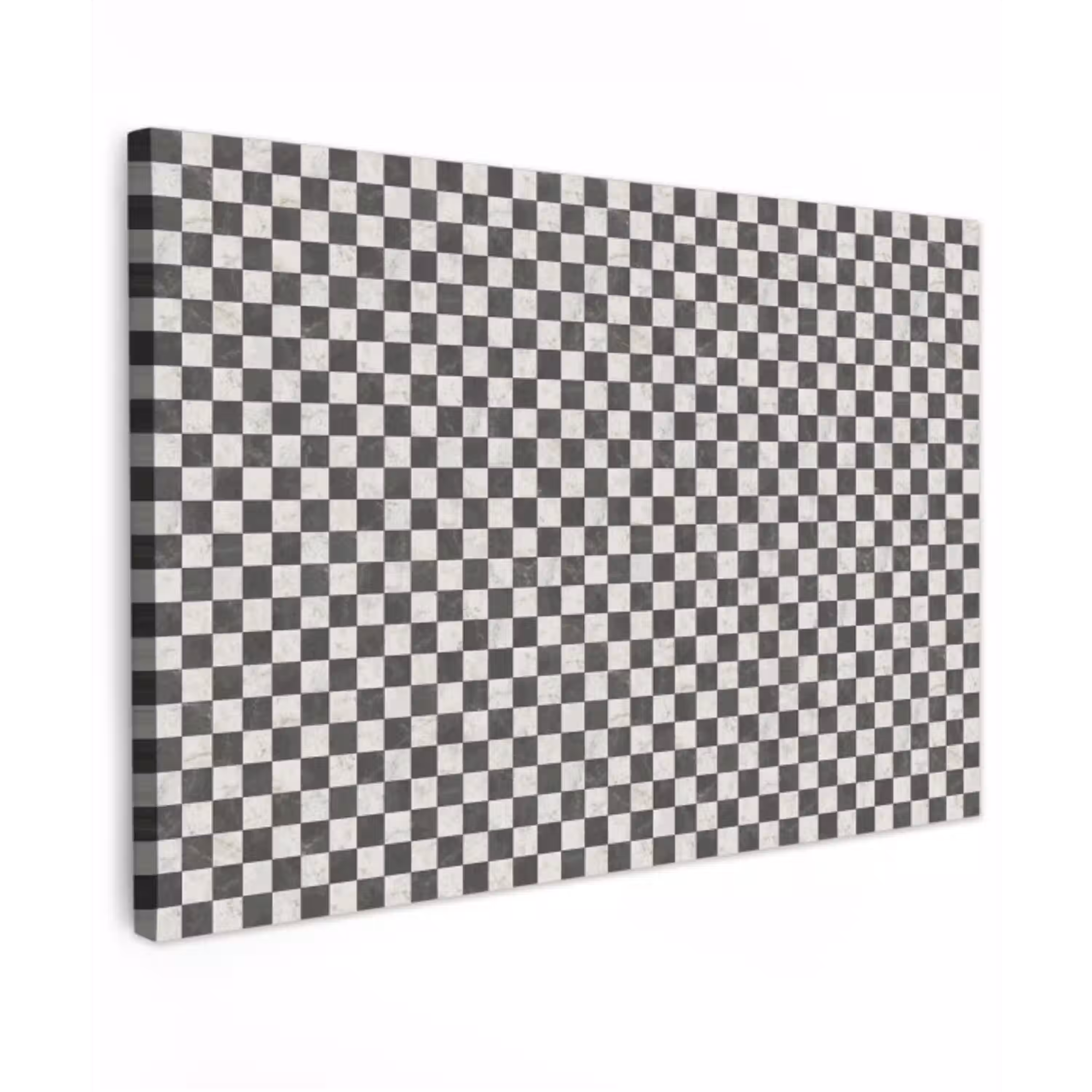 Marmer - Patroon - Grijs canvas 2cm klein 34 -z3d