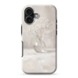 Gipskruid - Vaas - Wit Toughcase MagSafe Apple iPhone 17 klein -3d