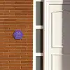 Donkerpaars - Klassiek Naambord Hexagon klein -sfeer3-hexagon-XS