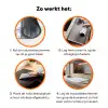 Zee - Sfeer - Kreeft - Oester Inductie beschermer vinyl 3mm klein 276 -zzzzzzz-td-werking