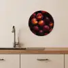 Fruit - Close up - Nectarines KitchenYeah - Keuken - Wandcirkel Forex klein -sfeer3