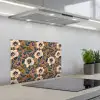Floraal - Stilleven - Kleurrijk keuken achterwand spatscherm klein 900 -3d_schuin