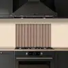 Retro - Hout - Plank - Naturel keuken achterwand spatscherm klein -sfeer1