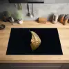 Gouden gefluister Inductie beschermer vinyl 3mm klein -sfeer5