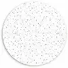 Patroon - Stippen - Zwart Wandcirkel plexiglas klein 852 -3d